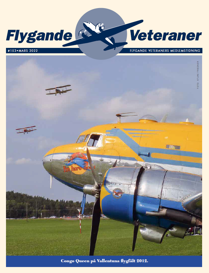 Marsnumret av Flygande Veteraners medlemstidning på gång!